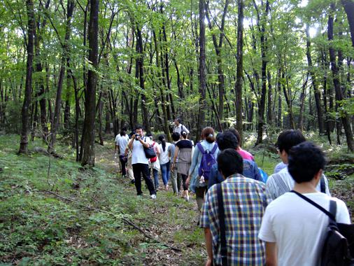 平成22年度実習旅行　サントリー白州工場